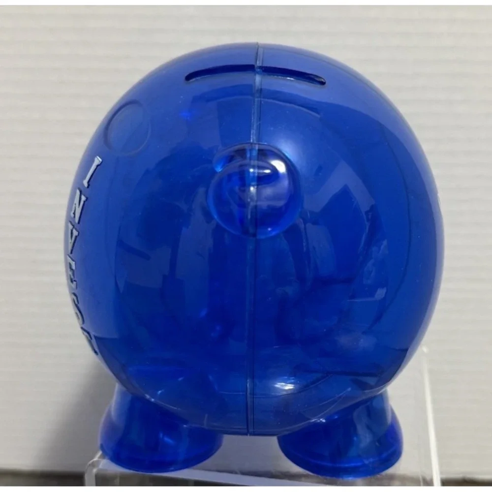 Money Savvy Pig Teaching Piggy Bank SAVE SPEND DONATE INVEST Blue **piggy Only**